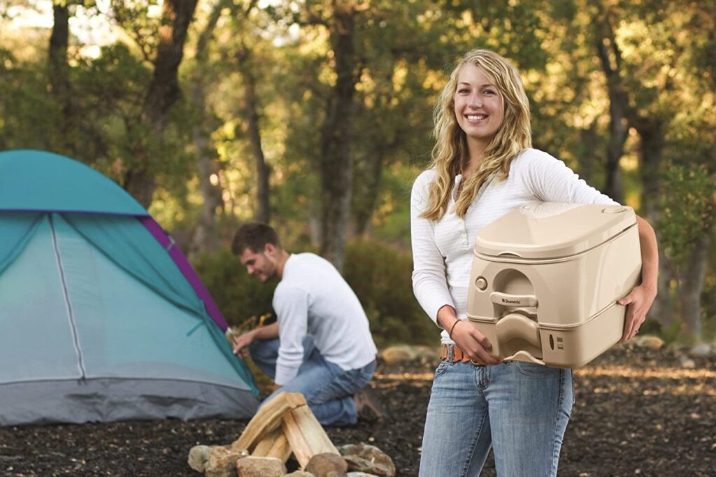 Portable Travel Toilet for Camping and Hiking