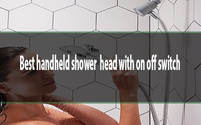 best handheld shower head with on off switch