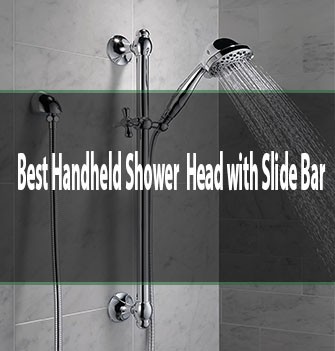 best handheld shower head with slide bar