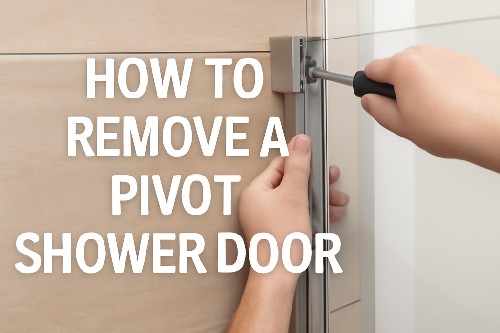 How to Remove a Pivot Shower Door?