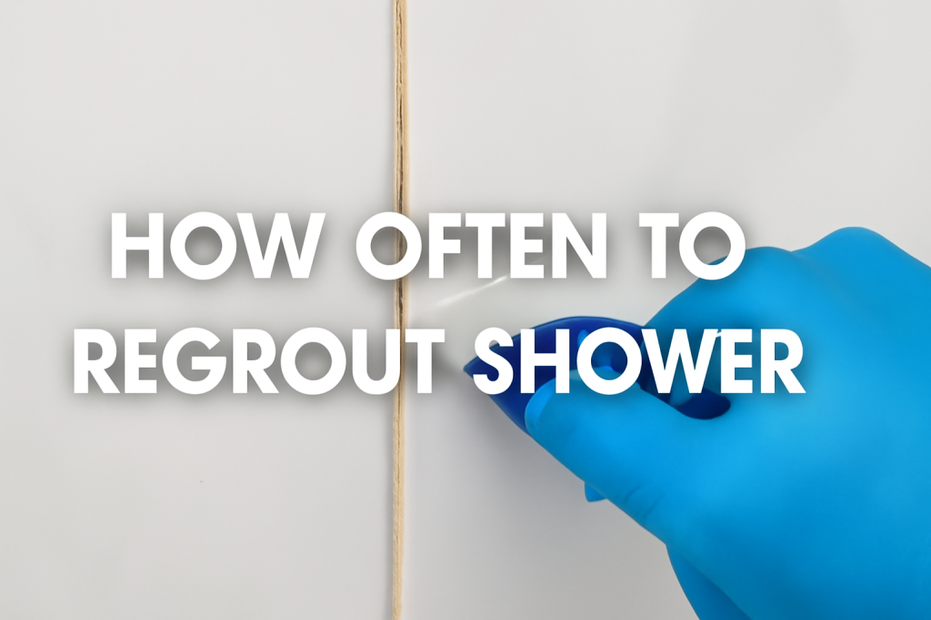 How Often to Regrout Shower?