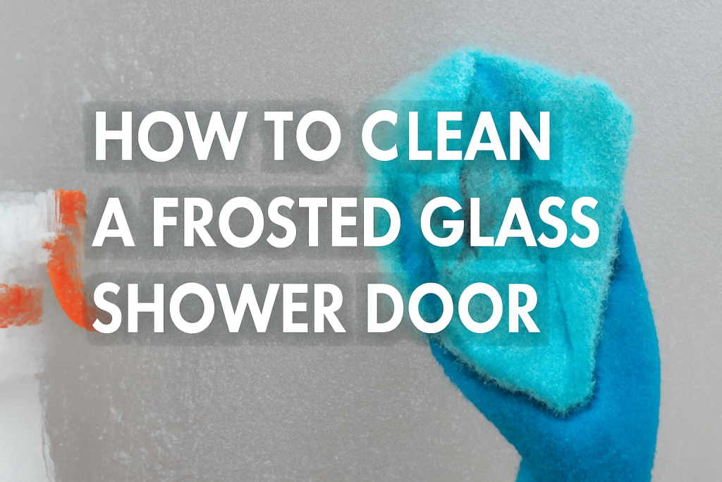 How to Clean a Frosted Glass Shower Door