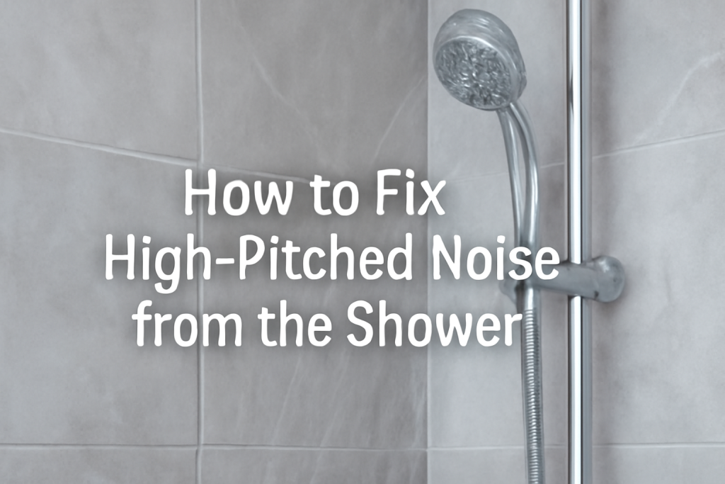 How to Fix High-Pitched Noise from the Shower?