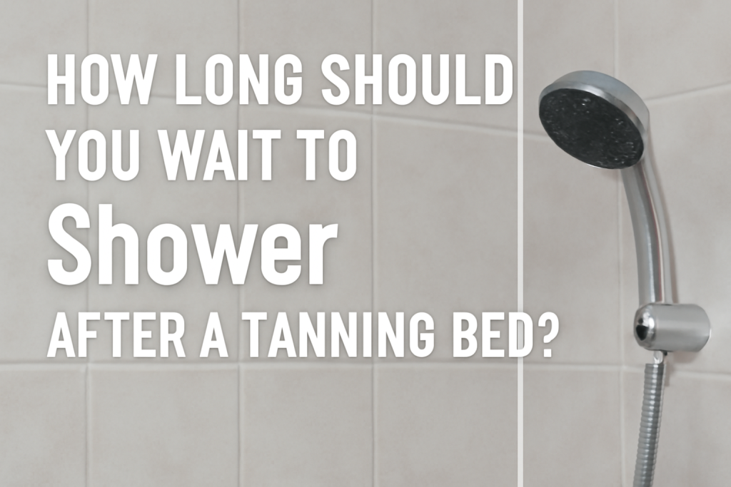 How Long Should You Wait to Shower After a Tanning Bed