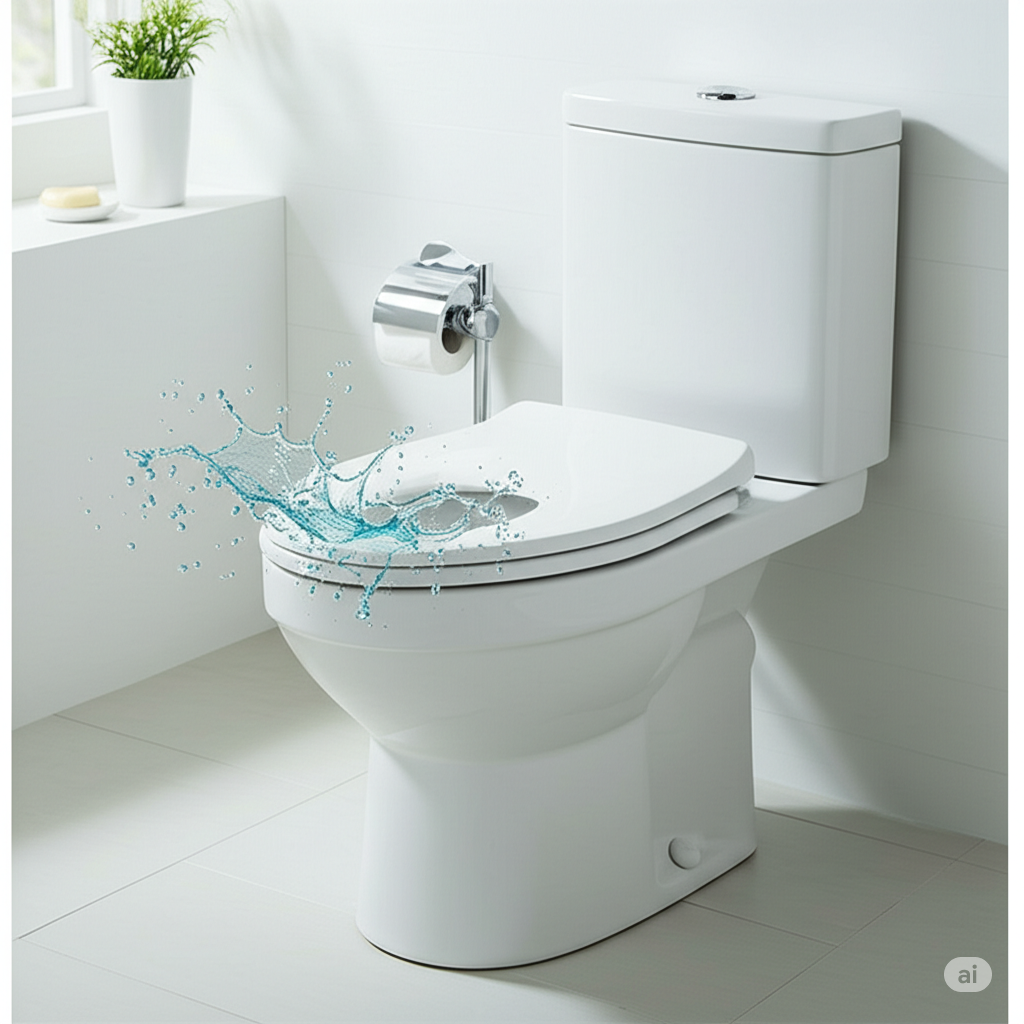 Toilet for Flushing Large Waste