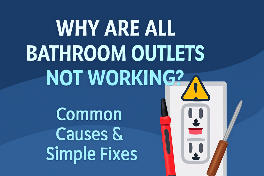 Why Are All Bathroom Outlets Not Working