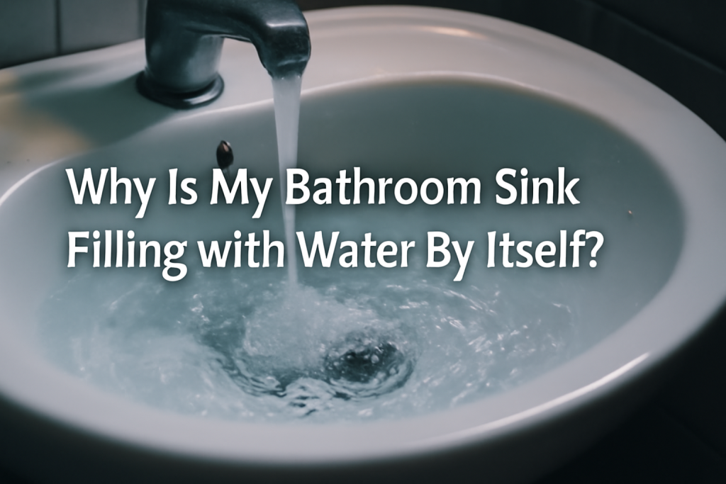 Why is My Bathroom Sink Filling with Water By Itself?