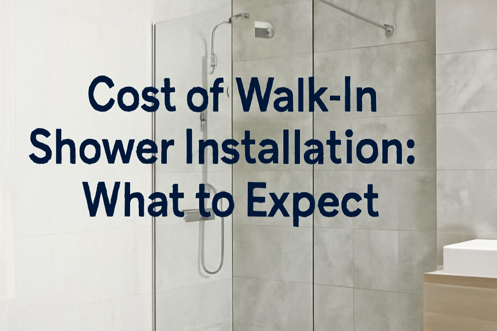 Cost of Walk-In Shower Installation