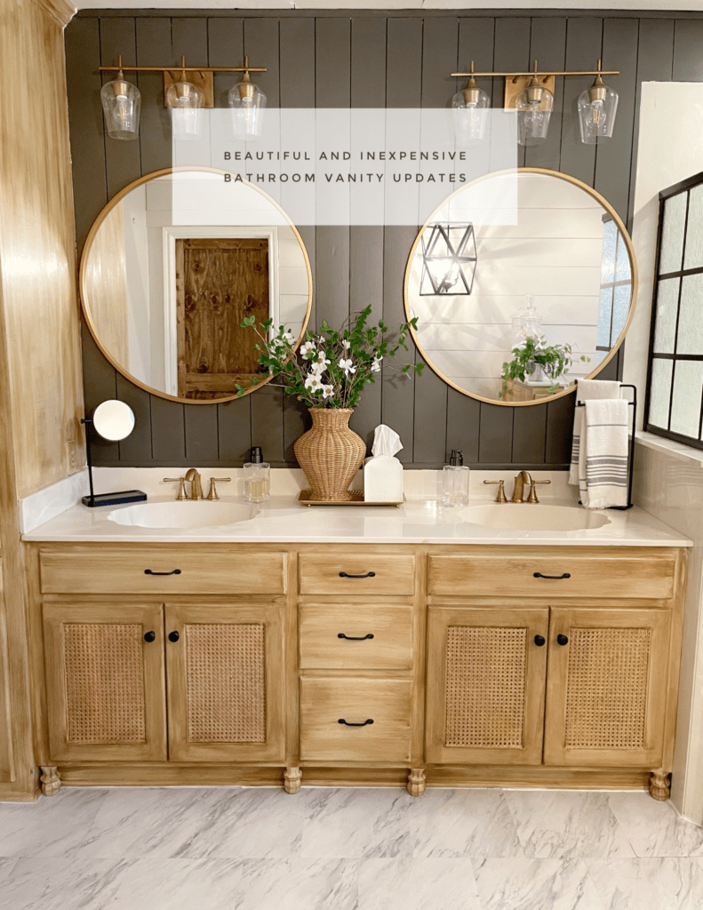 Cheap Ways to Update an Old Bathroom Vanity