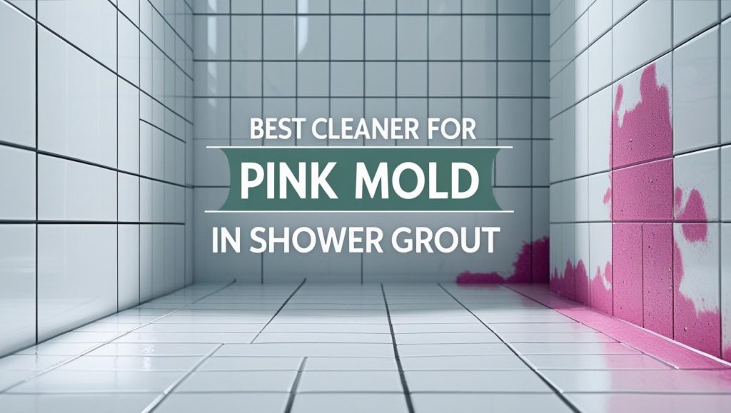 Best Cleaner for Pink Mold in Shower Grout