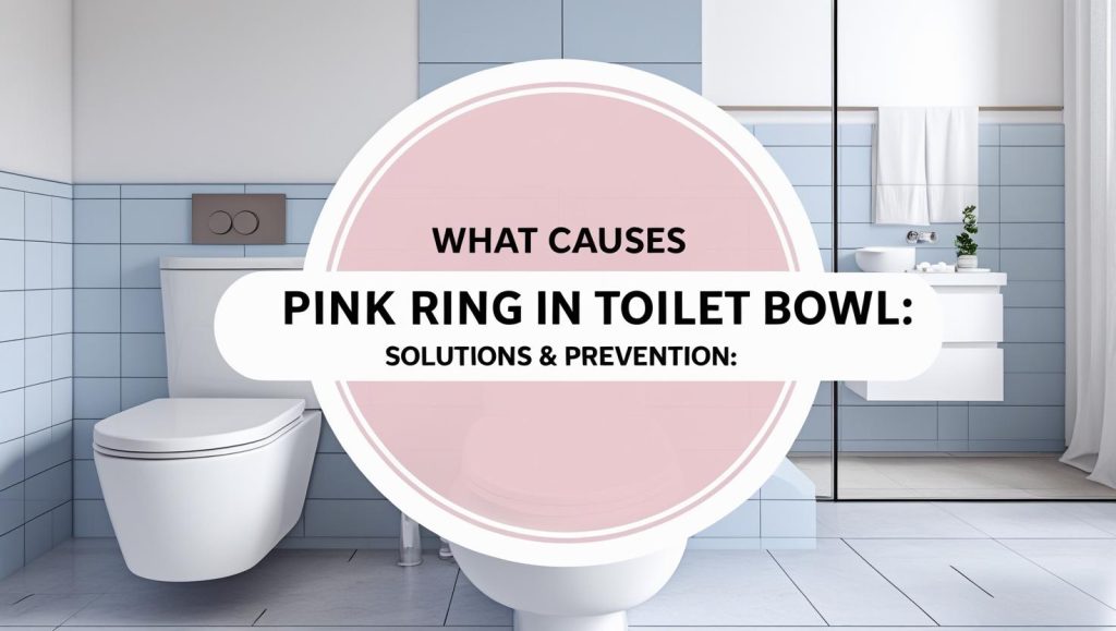 What Causes Pink Ring in Toilet Bowl