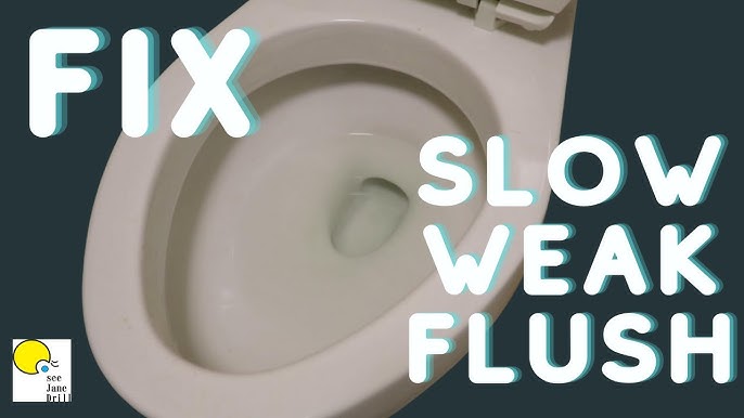 How To Fix A Slow Flushing Toilet