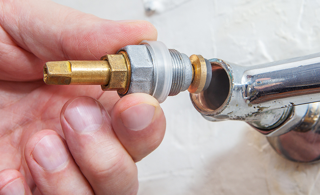 how to seal a leaking shower faucet