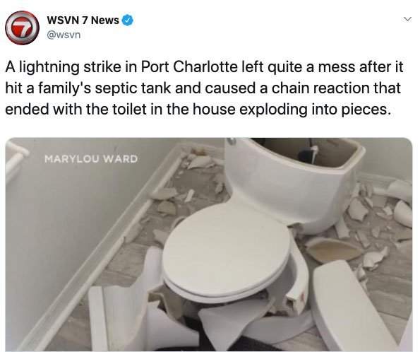 Is It Safe to Use Toilet During Thunderstorm