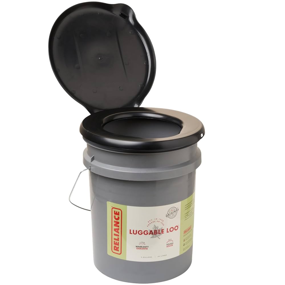 Review Luggable Loo Reliable 5 Gallon Toilet