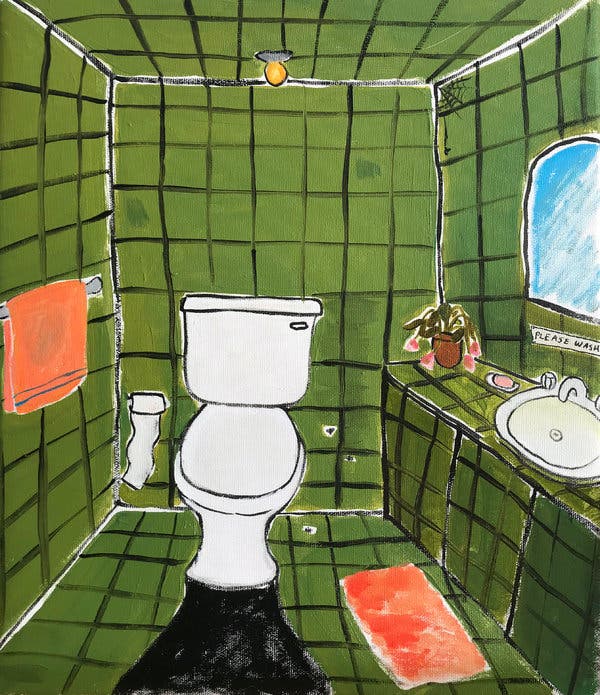 What Should We Do If a Person is in the Toilet