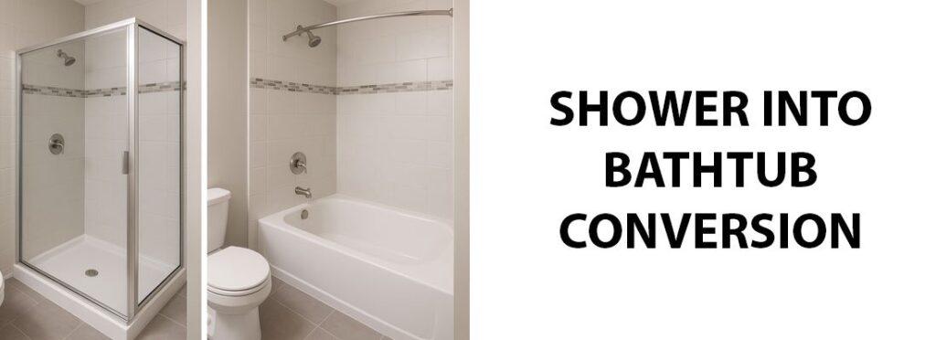 A bright modern bathroom showcasing a high-quality bath fitter shower installation.