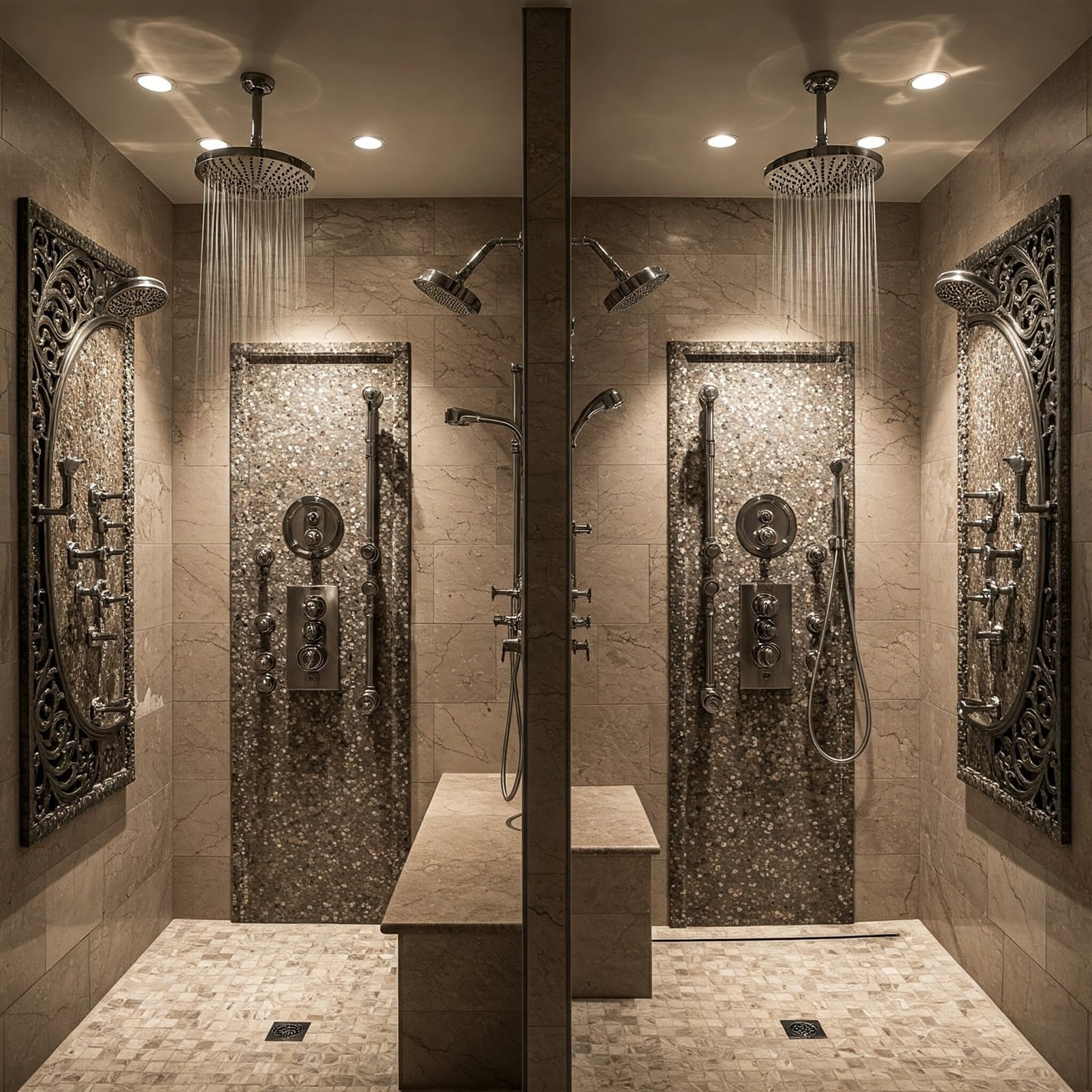 A tidy bathroom vanity area representing a space for frequently asked questions.
