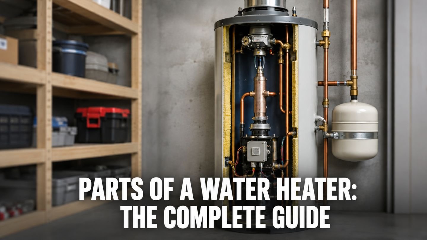 A professional technician performing maintenance on a residential water heater valve cartridge.
