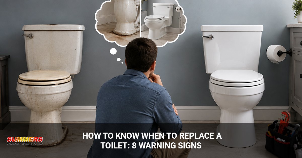 Measuring a toilet bowl to ensure the correct replacement seat size.