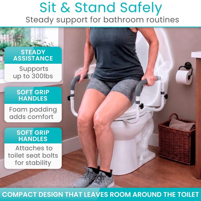 A bright and clean bathroom setting for discussing safety equipment maintenance questions.