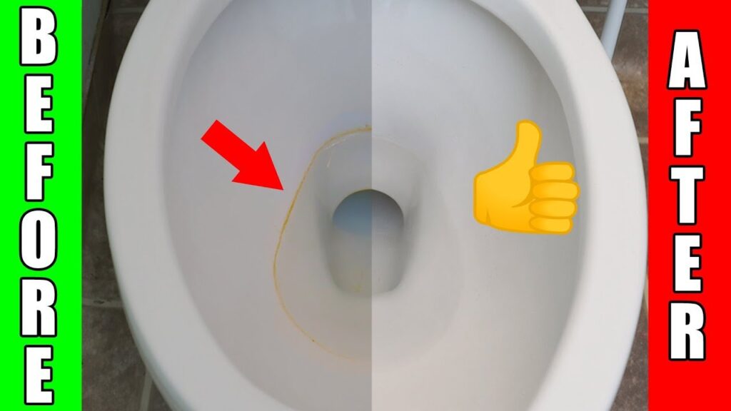 A clean white porcelain toilet in a modern bathroom setting.