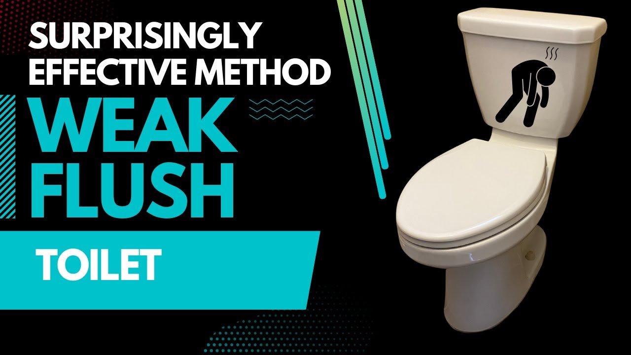Water spraying from the rim jets of a clean white porcelain toilet.