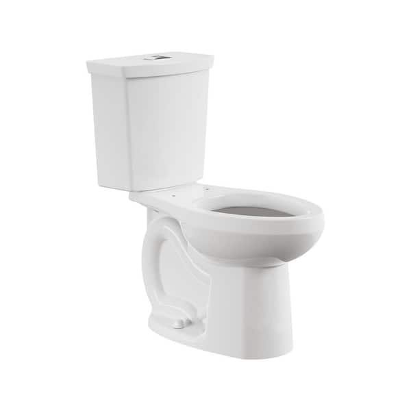 A clean and modern bathroom setting showing a white ceramic toilet from the side.