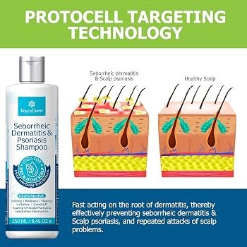 A person with a clear, healthy scalp showing the positive results of proper dermatological hair care.