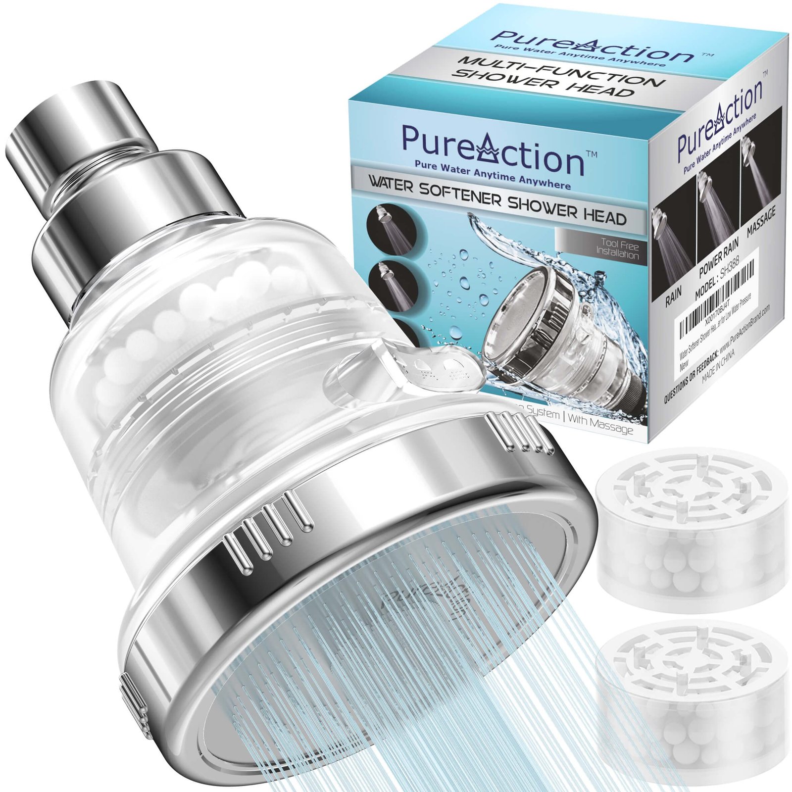 Damaged shower filter housing and tools representing the unexpected costs of maintenance.