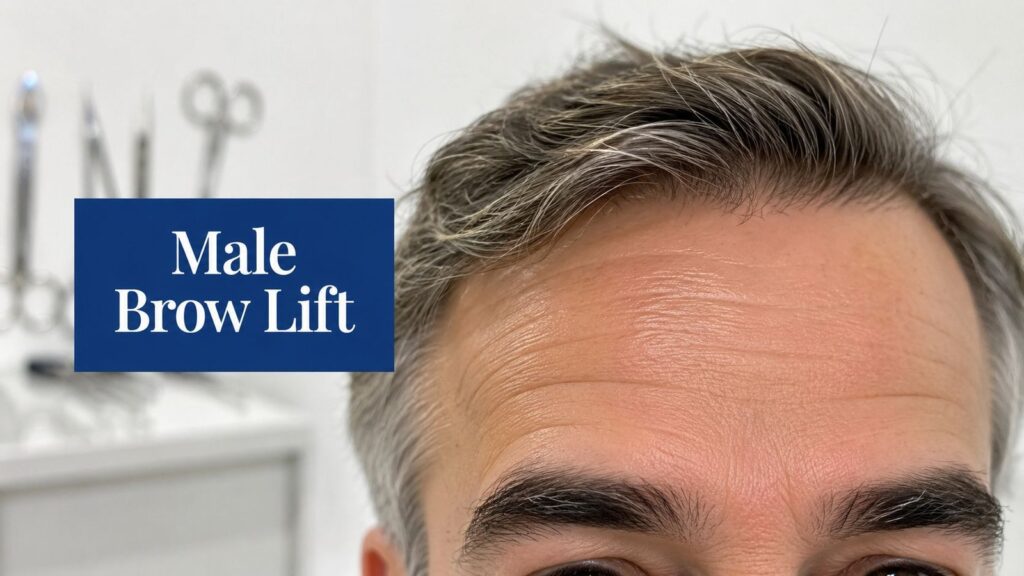 A perfectly clear fogless mirror mounted in a modern shower for the best shave.