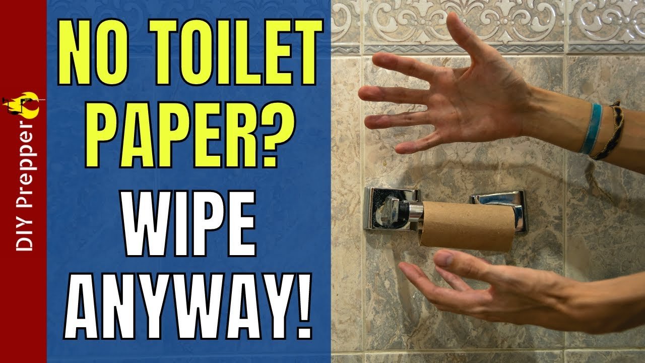 Household items like a washcloth and soap arranged for cleaning in a bathroom.