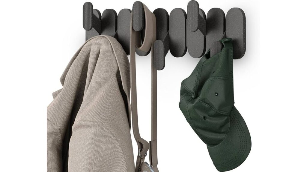 A neatly hung towel in a modern bathroom illustrates ideal towel storage design.