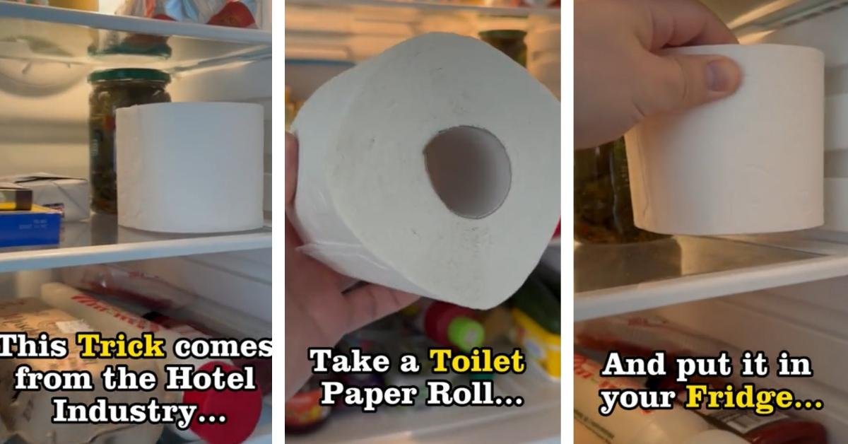 Cleaning refrigerator interior walls with a cloth to remove bacteria and odors.
